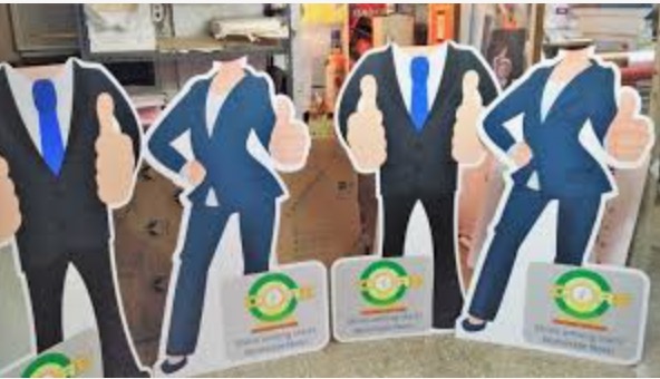 Cutout Standee Example 1
