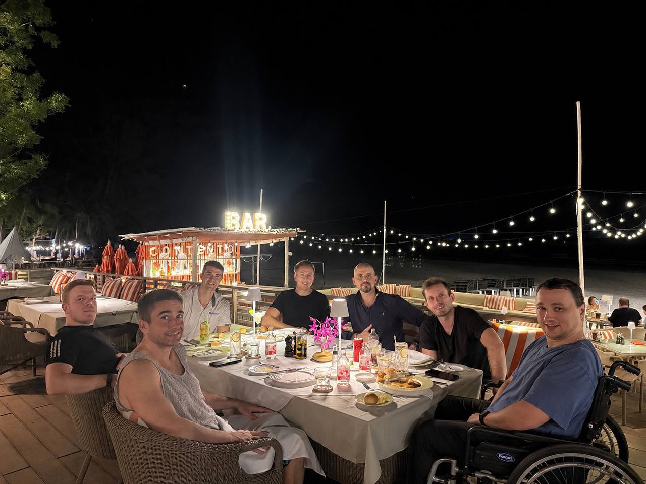 Hua Hin group dinner