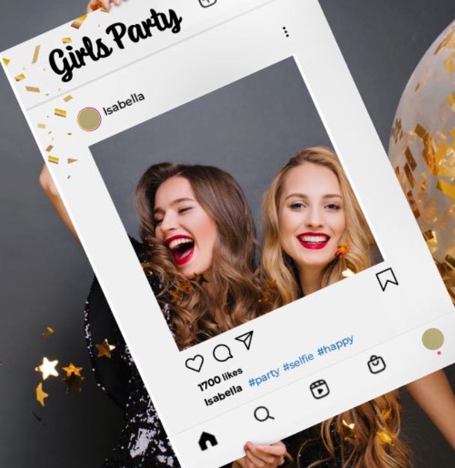 Selfie Frame Example